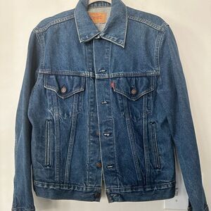 Levi Strauss & Co Mens VTG Trucker Denim Jacket 40